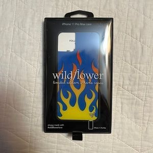 wildflower blue flame case